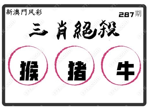 绝杀③肖